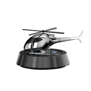 Diffuseur de parfum solaire pour voiture en forme d'hélicoptère avec clip de ventilation et parfum naturel - Product Image 5
