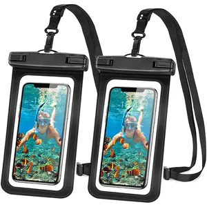 Yuanfeng Universele Waterdichte Zakje Mobiele Telefoon Droge Tas Duiken Onderwater Clear Telefoon Beschermer Voor Strand Zwembad, Zwemmen