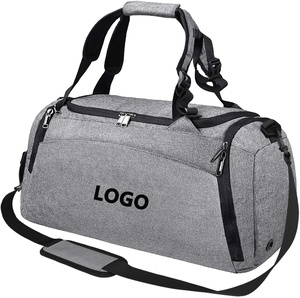 Bolsa de Viaje Impermeable para Gimnasio, Bolsa de Fin de Semana para Hombre y Mujer, Mochila con Compartimento para Zapatos, Bolsa de Viaje de 40L - Product Image 1