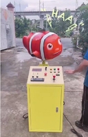 Taureau mécanique personnalisé pour compétition, jeu sportif, défi, équipement de parc d'attractions, logo personnalisé imprimé en rouge, plastique et fer