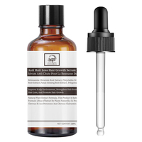 Sérum capillaire végétalien biologique anti-chute et stimulant la pousse, à base d'extraits naturels de plantes, pour renforcer les racines et prendre soin du cuir chevelu, OEM Marque Privée