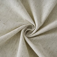 Nappe de table en coton et lin beige simple, avec ourlet festonné, imperméable et anti-taches, dentelle macramé, pour la maison et les restaurants
