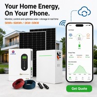 Pour Power Wall 51.2V 280Ah 14.33kwh 16kwh 20kwh, Batterie de stockage d'énergie solaire domestique empilable avec Cache anti-poussière, Protection incendie et Roues