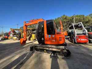 Excavadora Hitachi 75US Usada Original de Alta Calidad, Mini Excavadora Usada Hitachi Zx75 Zx70 Zx60 a Precio Económico - Product Image 3