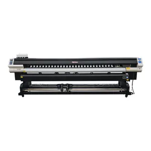 Mycolor kualitas tinggi Format besar 3.2m nonair Eco kertas Digital Vinyl Plotter baru XP600 i3200 komponen Motor Printer Inkjet