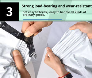 High Quantity Custom Logo Printing Eco-friendly 2 Mil Biodegradable Poly Express Parcel <b>Mailer</b> Shipping <b>Bags</b> for Clothing - Product Image 6