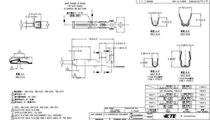 Te/AMP Multilock kết nối hệ thống tin mạ thiết bị đầu cuối liên hệ với 173631-1 receptacle - Product Image 4