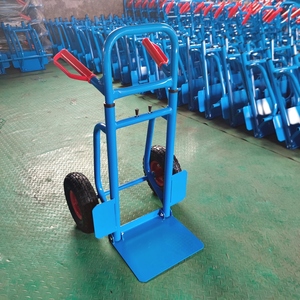 OEM Heavy Duty 150kg Marco de acero Carro de mano Plegable Convertible Plataforma Carro de transporte Goma Metal Saco Camión Carretilla <span class=keywords><strong>Dolly</strong></span> - Product Image 6