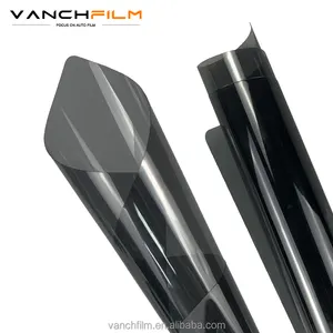 VANCHFILM ฟิล์มติดกระจกรถยนต์,ฟิล์มสีอ่อนกันความร้อน2Mil UVR99 %