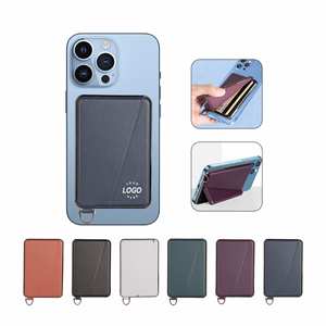 Funda con Tarjetero Magnético MagSafe Personalizada con Logotipo para iPhone Serie 16/15/14/13/12, Cartera Magnética de Plástico para Tarjetas de Crédito y Teléfono Celular - Product Image 2