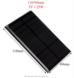 Petite cellule solaire époxy personnalisée pour chargeur solaire sac batterie externe lampe de jardin mini panneaux solaires monocristallins polycristallins - Product Image 5