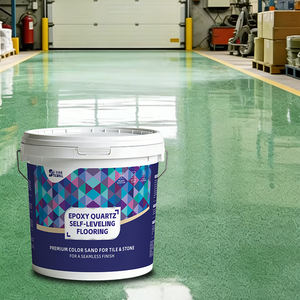 Peinture de Sable Coloré en Résine Époxy Anti-UV et Anti-Décoloration de Qualité Supérieure pour Terrasses Extérieures Stables dans leur Couleur - Product Image 1