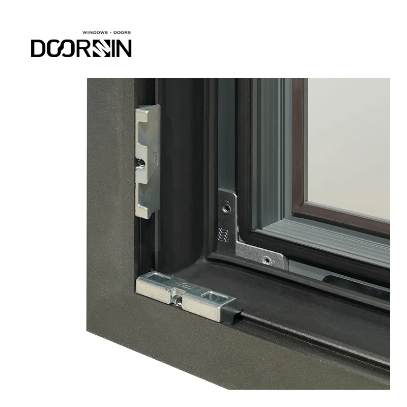 Chinese Supplier High Quality Hurricane Casement Windows Security Sound Proof Aluminum Tilt And Turn Window