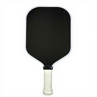 Raquette de pickleball en fibre de carbone brute T700 de haute qualité, personnalisée en usine, noyau alvéolé rugueux et durable de 16 mm, portable