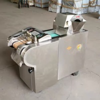 Commerciële elektrische snijmachine 660/1000, gebruikt voor het snijden van uien, wortelen, fruit en groenten in restaurants