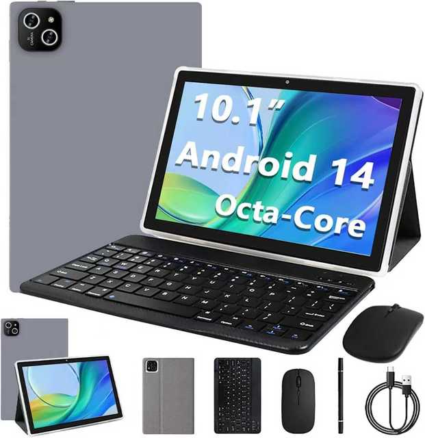 Cheap 10.1 Inch Android Tablet for Business 4G LTE SIM Support 4+8GB RAM 128GB ROM HD Display Video Conference ODM
