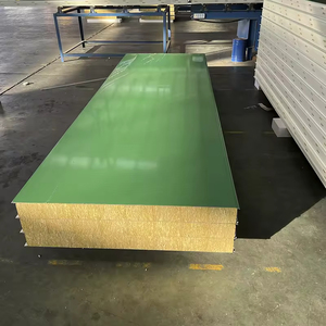 Panel Sándwich de Lana de Roca Ignífugo de 50 mm, Resistente al Agua Salina, para Revestimiento de Fachadas, 75 mm A1, Qatar Seafront Storage - Product Image 5