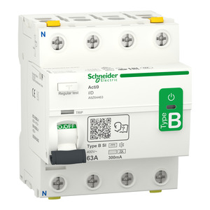 Acti9 IlD - Interruptor Diferencial Residual - 4P-63A-300mA-B-SI tipo A9Z64463 A9Z64463 A9Z64463 - Product Image 1