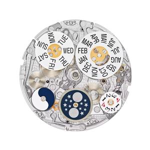 Reloj de Pulsera de Lujo de Alta Gama para Negocios, Correa de Cuero, Visualización Precisa de la Hora, Visualización de Fase Lunar, Mecánico Automático de Alta Calidad - Product Image 3