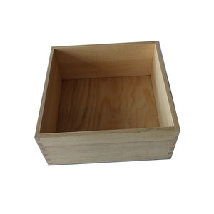 Solid Wood <b>Storage</b> <b>Box</b> Square 9cm High Office Organizer Desktop <b>Drawer</b> Organizer - Product Image 5