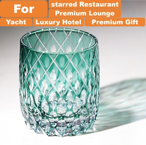 Verres à <span class=keywords><strong>whisky</strong></span> japonais haut de gamme sculptés à la main Edo Kiriko, directement de l'usine, pour lieux de luxe, yachts et terrains de golf - Product Image 1
