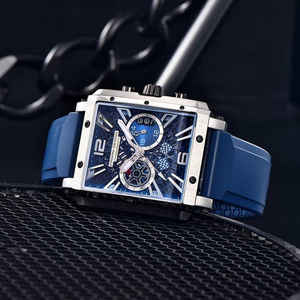 Hot <b>Sale</b> New 1725 Fashion VK64 Men Watch Chronograph Waterproof Silicone Quartz Sapphire Men's <b>Clock</b> 2025 - Product Image 6