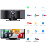 Autoradio Android Auto Stéréo Double BT 2026 avec Écran 10,26 Pouces, CarPlay Sans Fil, Caméra Embarquée et Système Audio DVD
