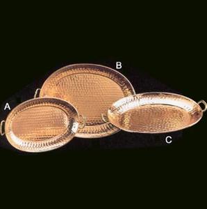 Plateau en métal à motif exquis, panier fait main haut de gamme pour la maison, salon, vase de table moderne irrégulier creux, grande œuvre d'art en corde - Product Image 4