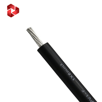 Cable solar H1Z2Z2K de un solo núcleo de cobre para estación de energía fotovoltaica 4mm2 6mm2 10mm2