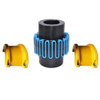 Couplage à ressort universel en acier flexible haute résistance, amortisseur de chocs élastique pour machines industrielles OEM 100 Nm alésage 20 mm