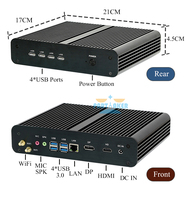 Partícipe 11th Gen sin ventilador Mini PC Core i7 1165G7 juegos PC Micro computadora de escritorio NUC 4K HTPC 2 * DDR4 M.2 PCIe SSD ganar 11 Pro