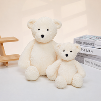 Lot de Peluches Adorables Lapins et Ours en Peluche Multicolores et Tailles Variées – Jouets Doux en Peluche pour Enfants, Idéal Cadeau d'Anniversaire