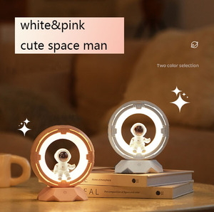 Veilleuse spatiale adorable et mignonne de style 2025 pour enfants, bureau, chambre à coucher, camping - Product Image 2