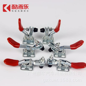 Kuerl Cooler Car Audio Test Clips <b>Quick</b> Speaker <b>Clamps</b> Red High Carbon Steel Hand Tool For Automotive Use - Product Image 1