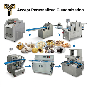 Ligne de production industrielle automatisée de 400 kg/h pour <span class=keywords><strong>la</strong></span> fabrication de plateaux torsadés, production continue de produits de boulangerie de <span class=keywords><strong>la</strong></span> garnissage <span class=keywords><strong>à</strong></span> <span class=keywords><strong>la</strong></span> cuisson, système automatisé - Product Image 3