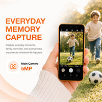 هاتف ذكي صغير AGM N2 بشاشة 4.96 بوصة، نظام أندرويد 16، بطارية 3000 مللي أمبير، ذاكرة وصول عشوائي 3 جيجابايت، ذاكرة تخزين 32 جيجابايت، شاشة 60 هرتز، هاتف ذكي 4G بتصميم OEM/ODM