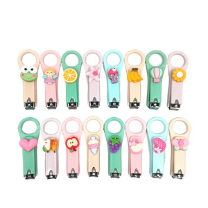 Cute <b>Cartoon</b> Nail Clippers 12.5 Mm Folding Portable For Kids And Students Home Use Random Color Pattern - Product Image 5