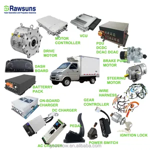 380V 25kw 50kw EV המרת ערכת מנוע RSTM260-J להחיל עבור 2 טון משאית ac מנוע עם מנוע שליטה