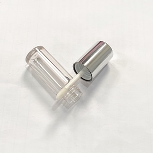 1ml 4ml 5 ml 8ml 10ml vide bleu Doe pied brillant à lèvres Tubes <span class=keywords><strong>de</strong></span> goût emballage argent 5 ml - Product Image 5