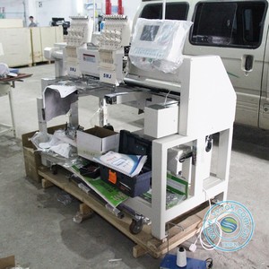 Máquina de Coser Industrial Hecha en China, Máquina de Bordar de 2 Cabezas - Product Image 2