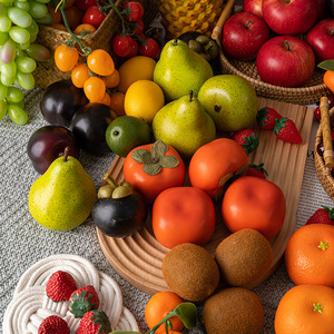 Fruits artificiels réalistes, modèles de simulation de fruits pour la décoration de cuisine, présentoirs de marché, accessoires de photographie, décoration de bol à domicile - Product Image 2
