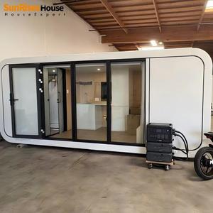 Cápsula de Camping Comercial de 20 pies, Contenedor Tipo Apple Pod, Vivienda, Oficina, Apartamento - Product Image 1