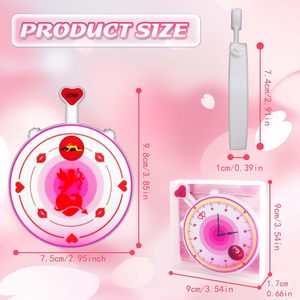 Juego Romántico de Rueda de la Fortuna para Parejas - Divertido Selector de Posiciones con Diseño de Corazón y Cupido, Regalo Perfecto para el Día de San Valentín o una Cita Nocturna - Product Image 2