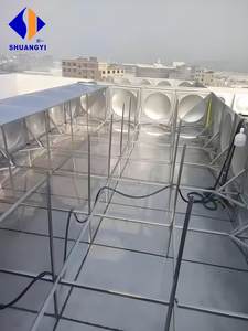 Tanque de Agua de Acero Inoxidable 304/316 de 3*3*3m, 2000L, 3000L, 4000L, 5000L, Personalizable, con Pernos, para Agua Potable en Abidjan - Product Image 6