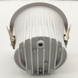 Lámpara de Techo Empotrada Comercial, sin Marco, LED para Interiores, Aluminio Negro, 4100K, AC 220V, IP20, CRI 90, Regulable, Garantía de 3 Años - Product Image 5