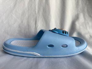 Ciabatte Blu con Suola in EVA da 20mm, Traspiranti, Punta Aperta, per Uso Domestico Estivo - Product Image 1