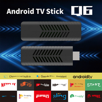 Topleo TV Stick 4K Android TV Box Set Top Box Económico Fire Q6 Game 4K EU Smart Android TV Stick