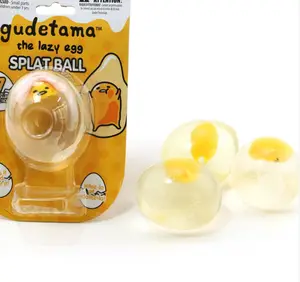 Fabriek direct te koop knijpspeelgoed Squishy Eieren Splat Egg Stress Ball Nieuwigheid Vent Ball