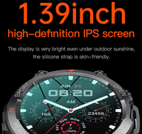 Reloj Inteligente Android K56 PRO con Pantalla IPS, Monitor de Actividad Física, Respuesta a Llamadas, Batería de 400 mAh, Resistente al Agua IP68, 4 Días de Duración de la Batería