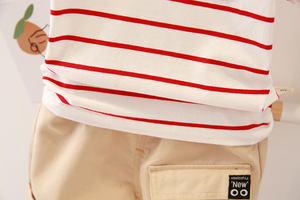 Conjunto de Ropa para Niños de Alta Calidad, Cómodo y Elegante, Camisa para Niño con Rayas, Conjuntos de Ropa para Niños de la India - Product Image 3